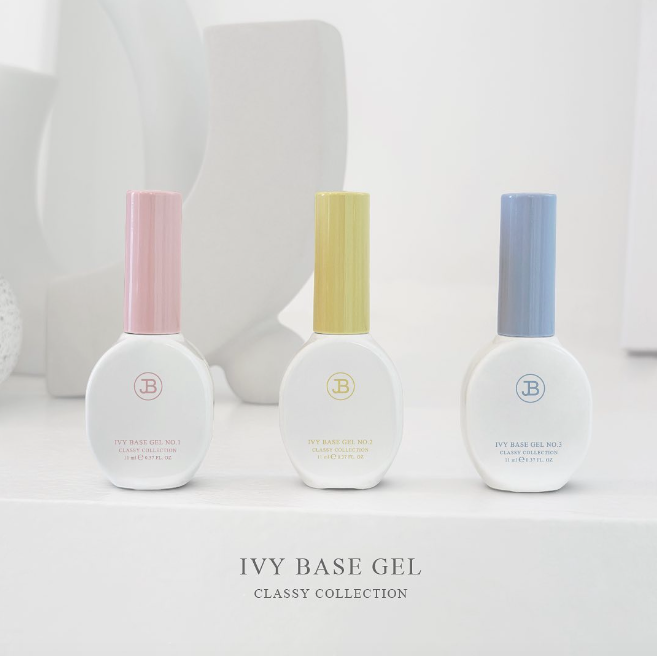 Jin.b Ivy Classy Base gel series - 3 types