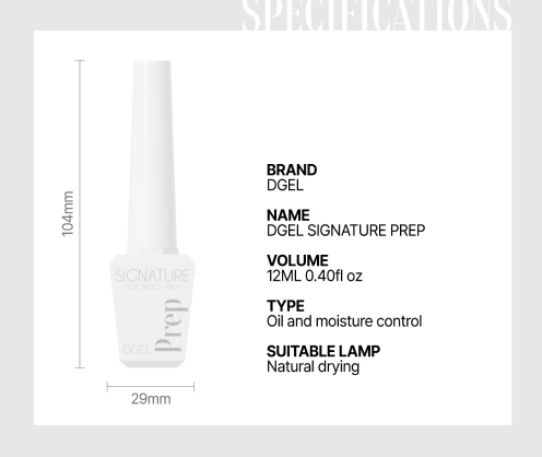 DGEL signature prep - nail primer