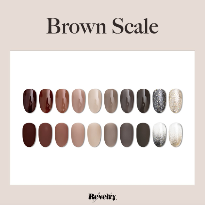 REVELRY Brown scale 10pc collection - limited free gifts included