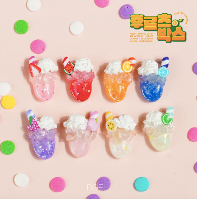 DGEL Fruits box 8pc collection (14 FREE)