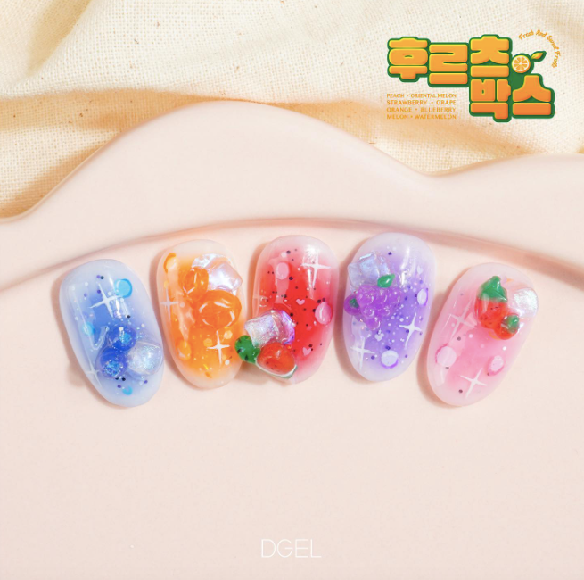 DGEL Fruits box 8pc collection (14 FREE)