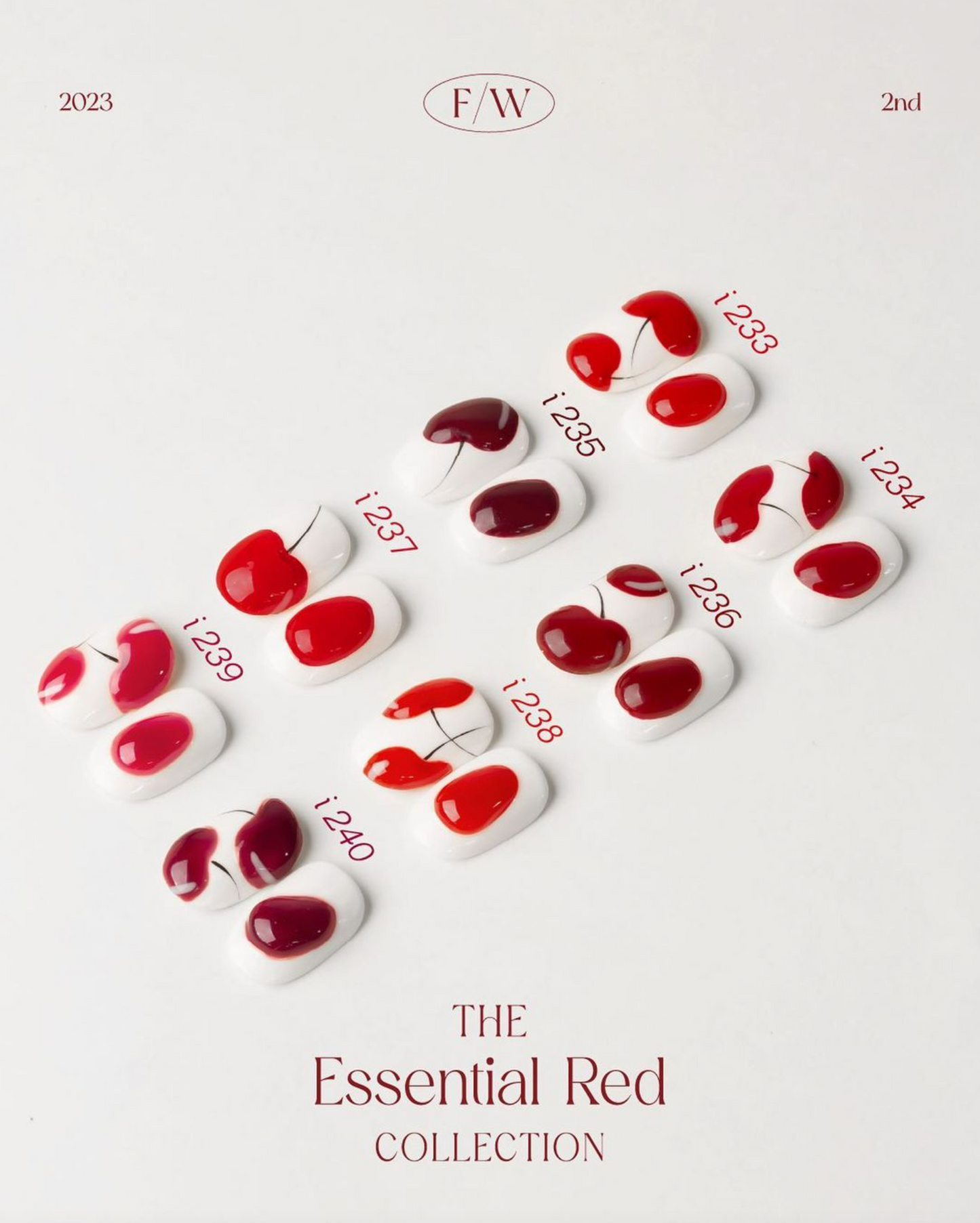 IZEMI Essential Red 8pc collection