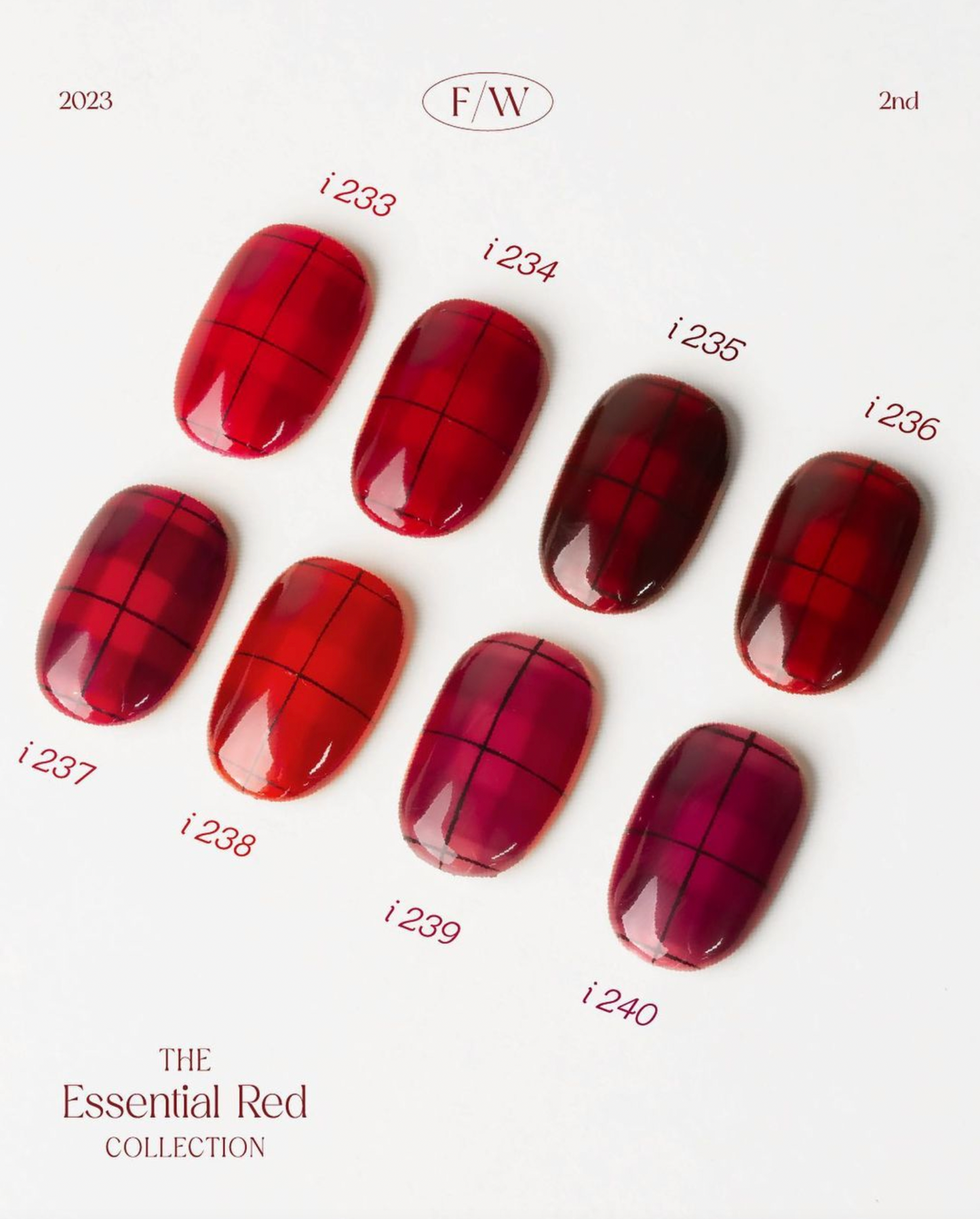 IZEMI Essential Red 8pc collection