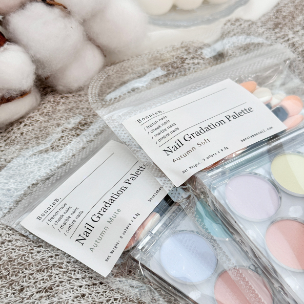 BONNIEBEE Autumn Gradation palette 2 types - Aura/ombre/marble