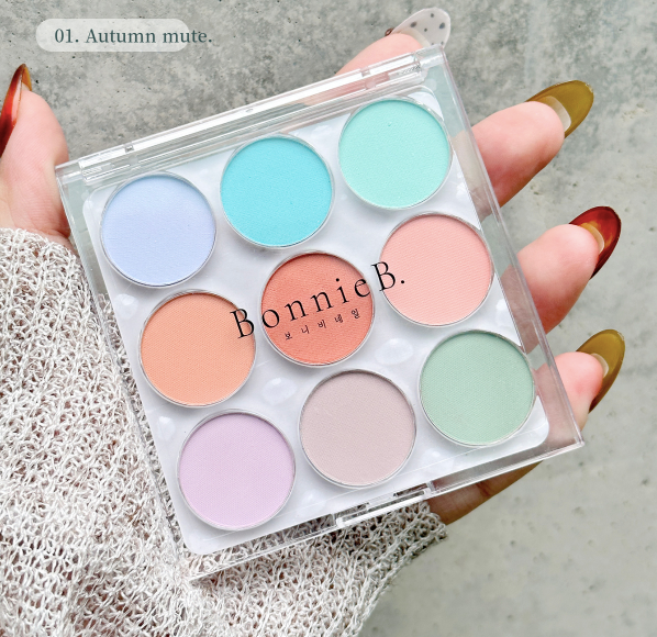 BONNIEBEE Autumn Gradation palette 2 types - Aura/ombre/marble