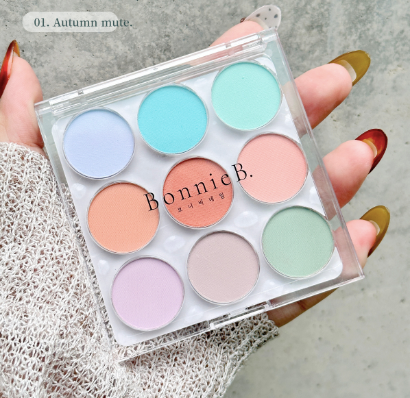 BONNIEBEE Autumn Gradation palette 2 types - Aura/ombre/marble