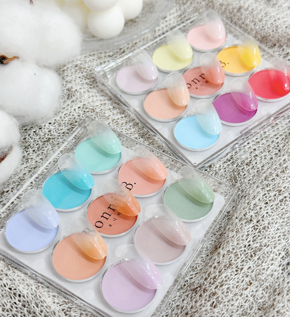 BONNIEBEE Autumn Gradation palette 2 types - Aura/ombre/marble
