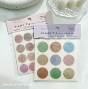 BONNIEBEE French nail sticker - Guide sticker for chrome french design