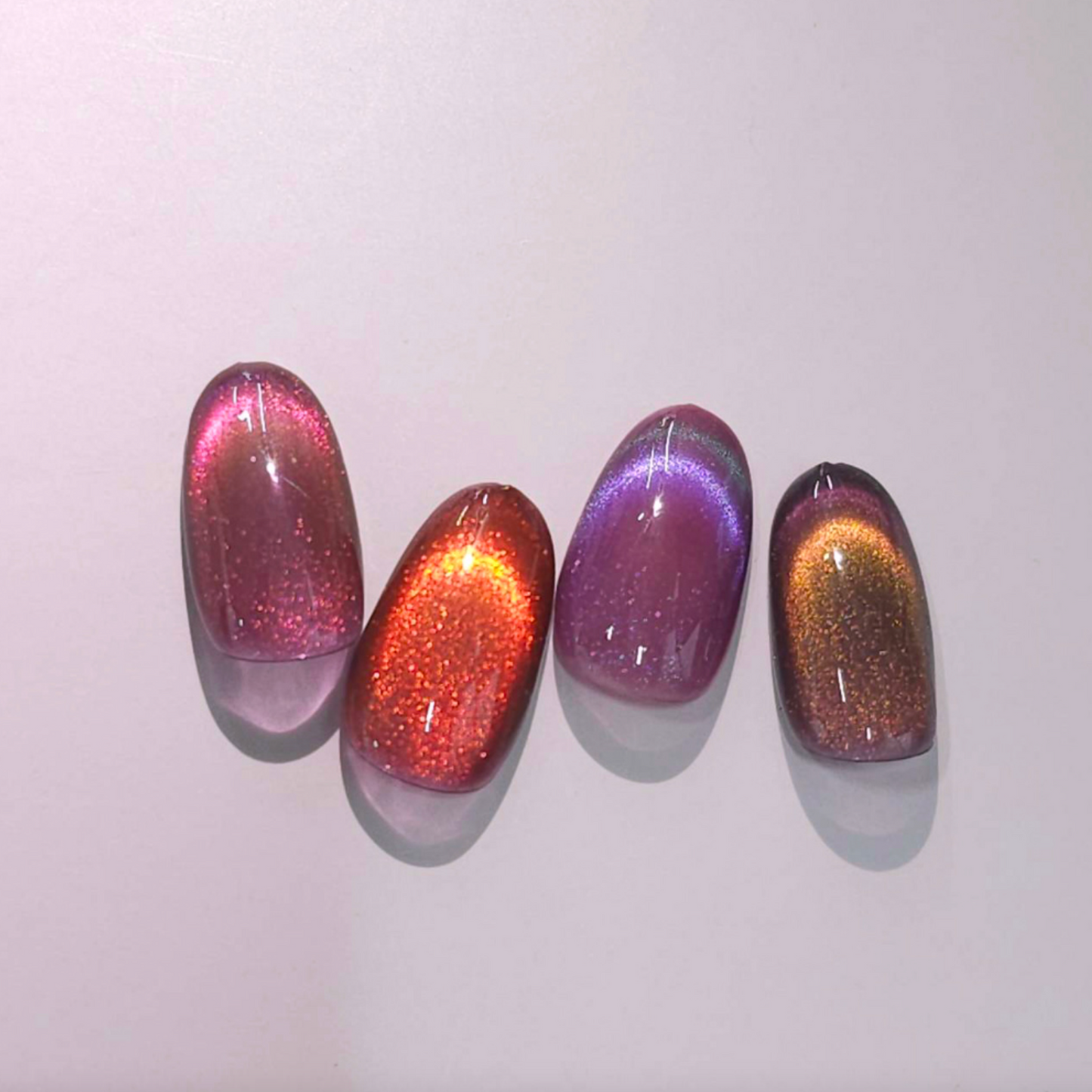 ICE GEL Twin star galaxy - magnetic cat eye gel