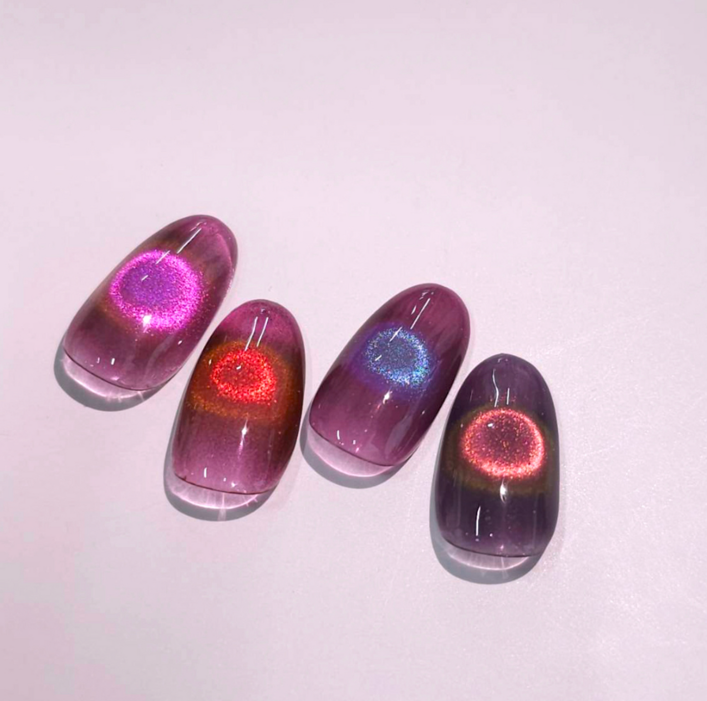 ICE GEL Twin star galaxy - magnetic cat eye gel