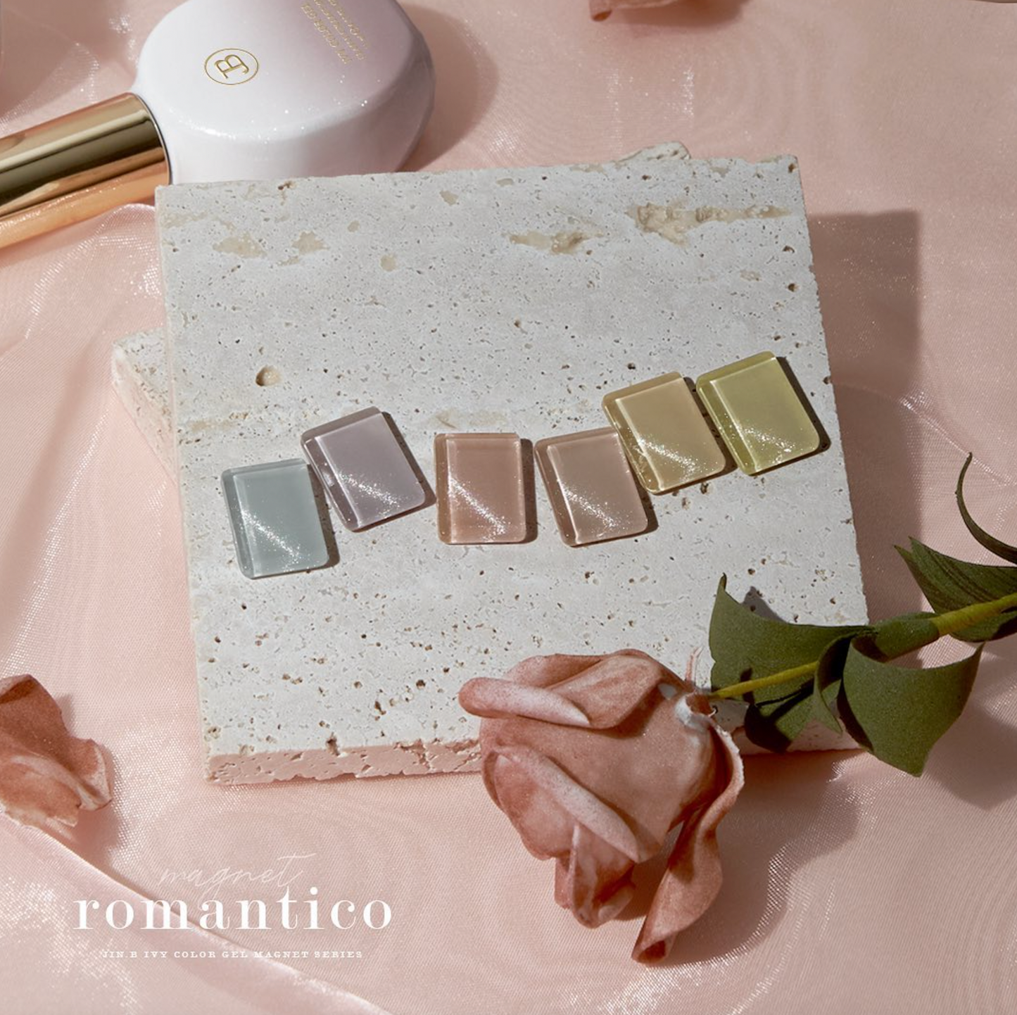 JIN.B Romantico 6pc collection - magnetic cat eye gel
