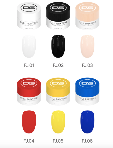 DGEL X JINI painting gel set