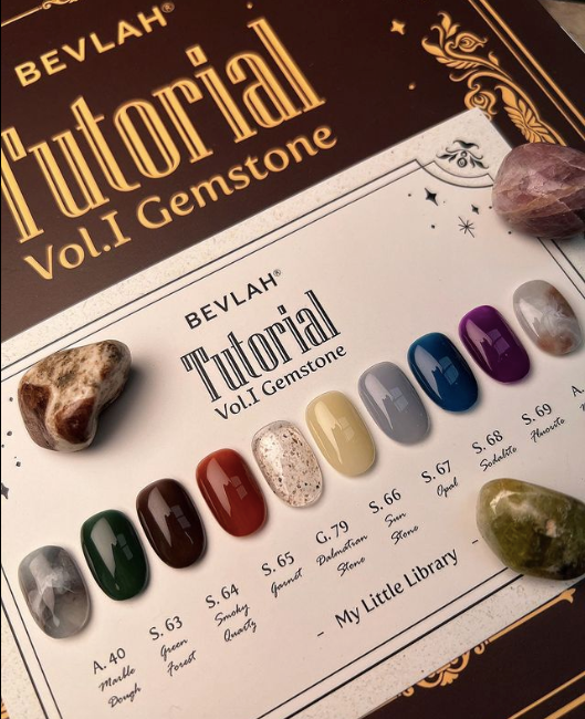 BEVLAH Tutorial vol.1 Gemstone 10pc collection (HEMA FREE)