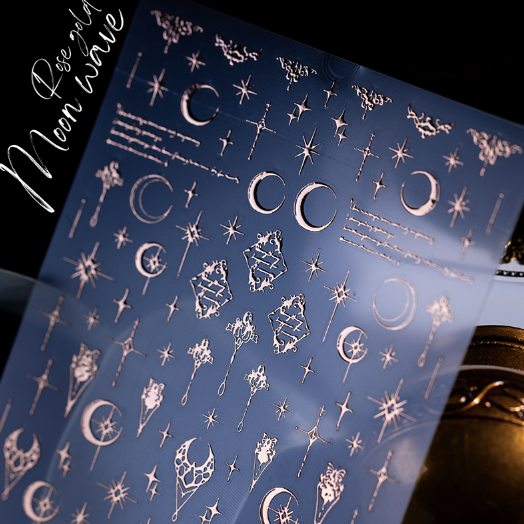 BLANC BLANC custom made Moon night stickers - 4 colours
