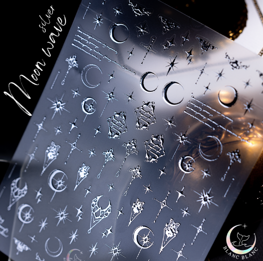 BLANC BLANC custom made Moon night stickers - 4 colours