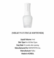 DIAMI Milky's cuticle softner 14ml