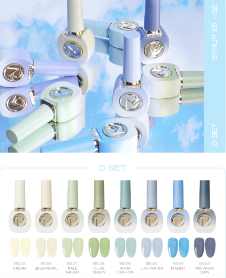 (PREORDER) BY MUSE Syrup gels Full 40pc collection | HEMA FREE