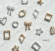 MAKE.N Embo line parts - 27pc charm set (2 colours)