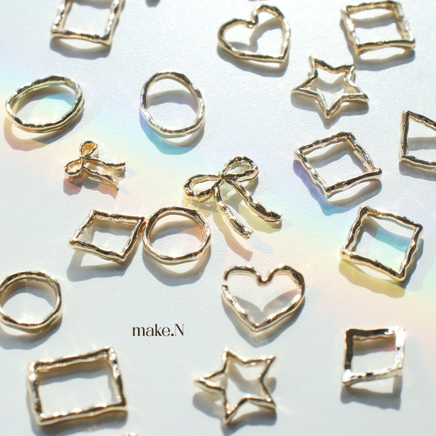 MAKE.N Embo line parts - 27pc charm set (2 colours)