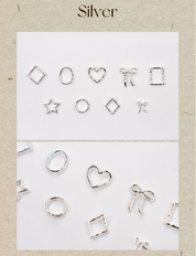 MAKE.N Embo line parts - 27pc charm set (2 colours)