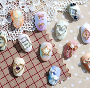 MAKE.N Embo line parts - 27pc charm set (2 colours)