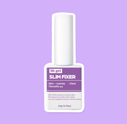 IT'S LIT NAIL Slim fixer clear gel - no wipe
