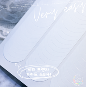 BLANC BLANC Easy french guide stickers