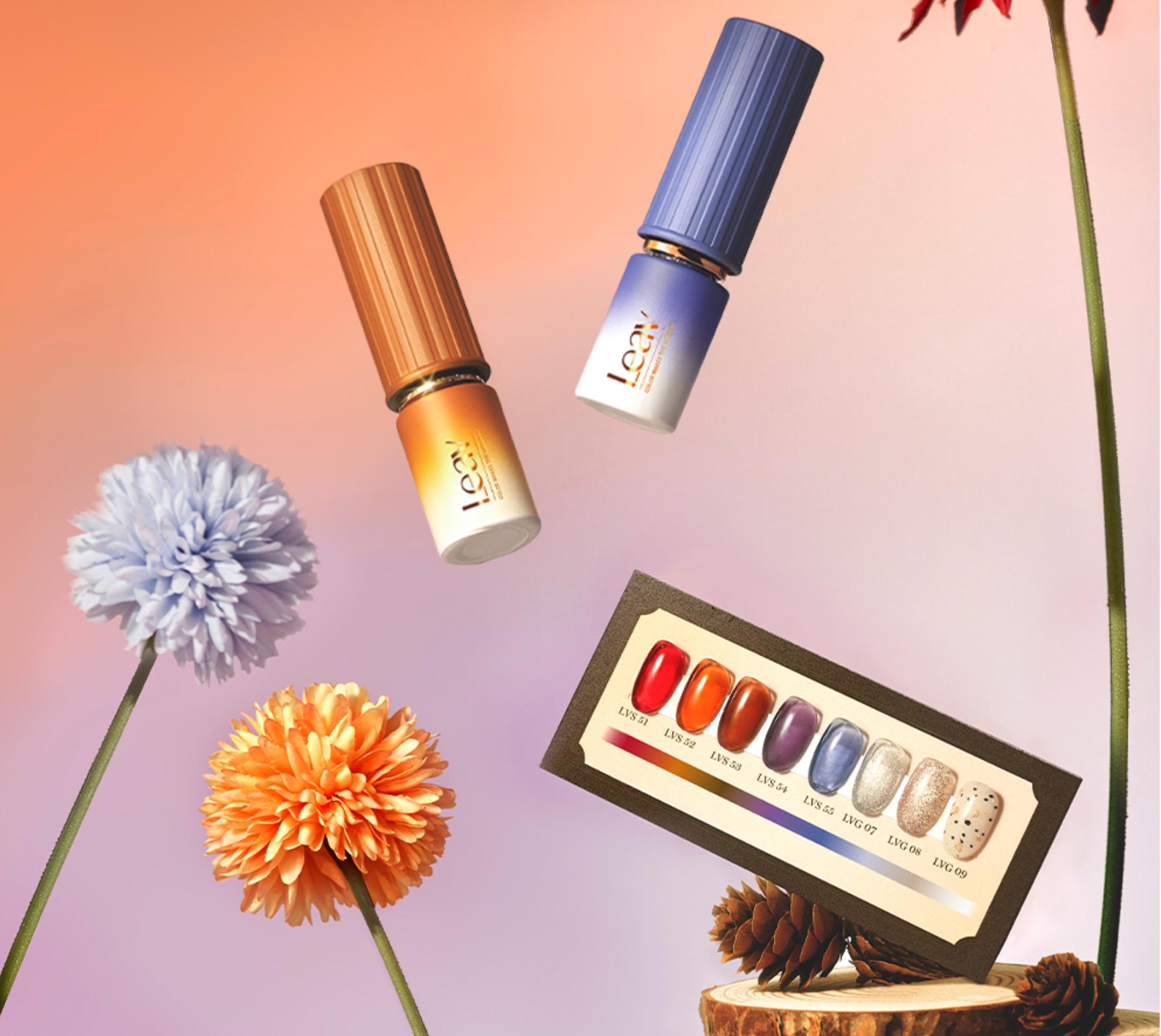 Leav Gloaming sunset - individual/collection
