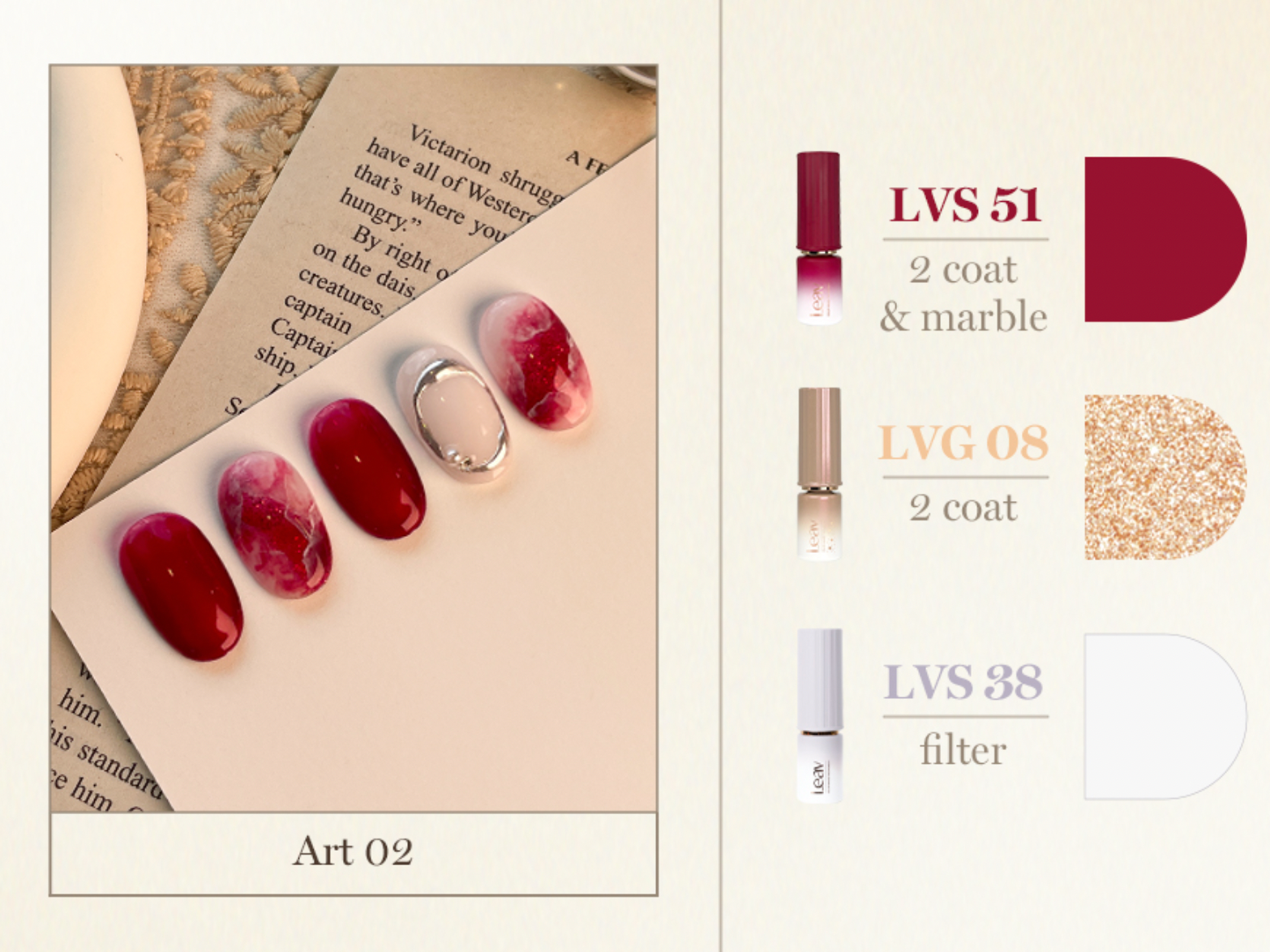 Leav Gloaming sunset - individual/collection
