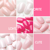 DIAMI Fresh 3.0 Favorite pink 10pc collection - HEMA FREE