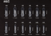 NRYAN Dual nail form tip - square