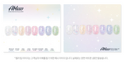 DIAMI Alluv Glitter gel SPARKLING 8pc collection - HEMA FREE