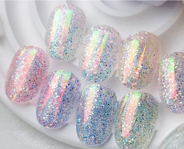 DIAMI Alluv Glitter gel SPARKLING 8pc collection - HEMA FREE