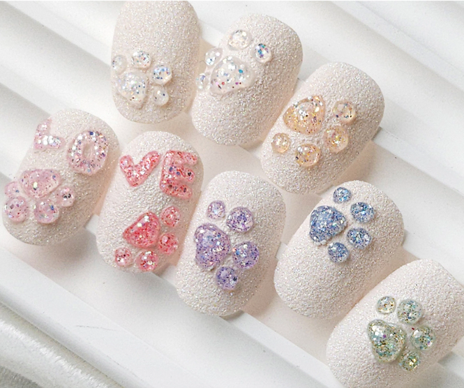 DIAMI Alluv Glitter gel SPARKLING 8pc collection - HEMA FREE
