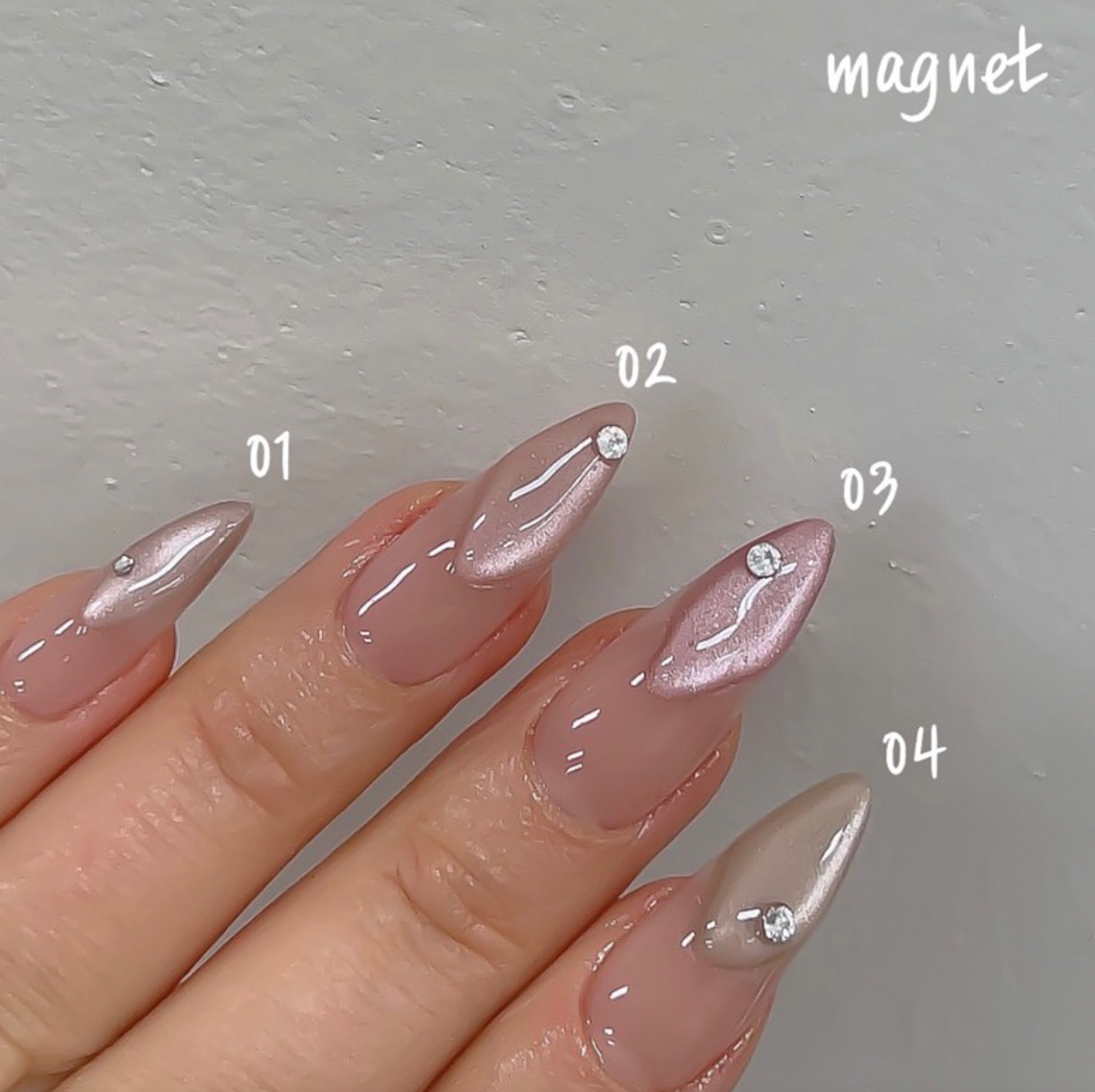 NAILBAYO - Doi silky magnetic cat eye gel | Magnet 04