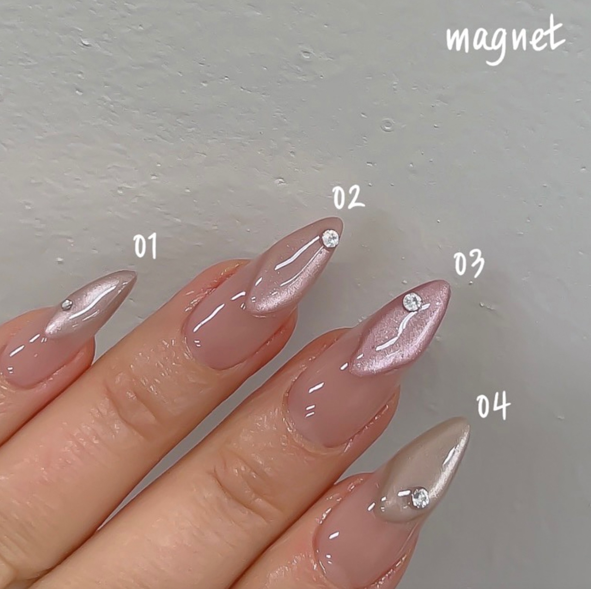 NAILBAYO - Doi silky magnetic cat eye gel | Magnet 04 - NEW!