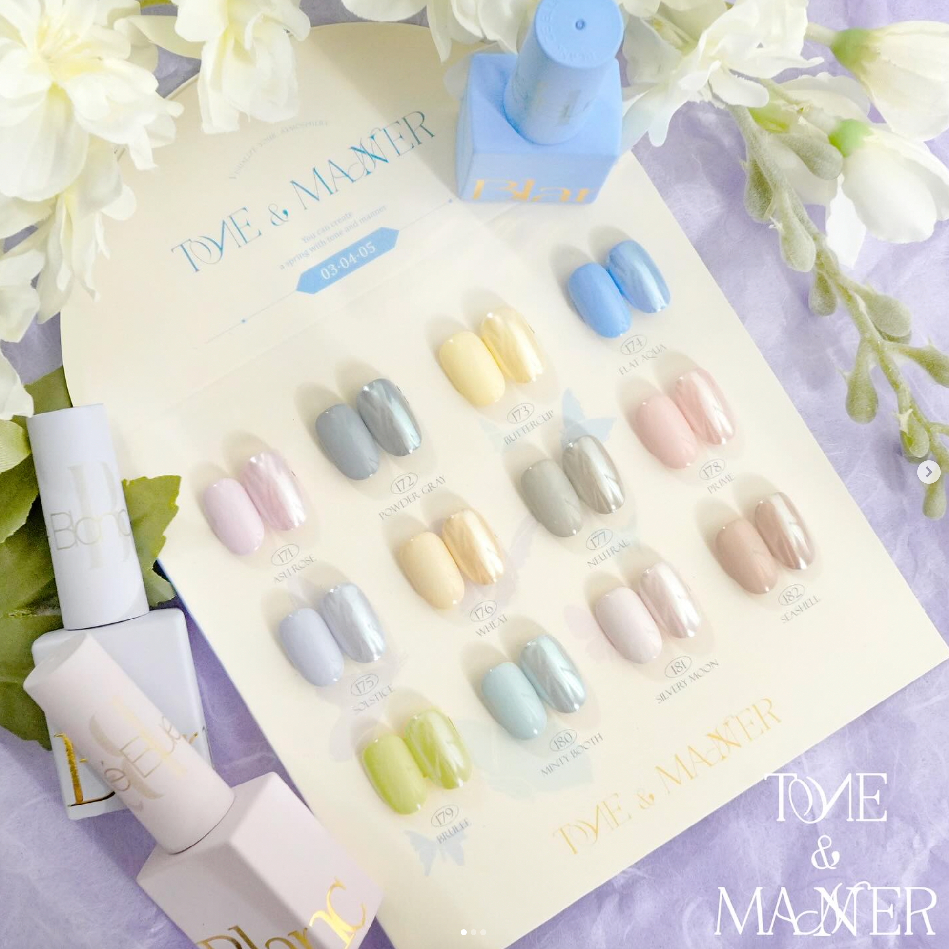 BLANC DE BLUE Tone & Manner - individual/collection