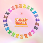 JIN.B Zooty Bears - reflective magnetic cat eye gel | individual/collection