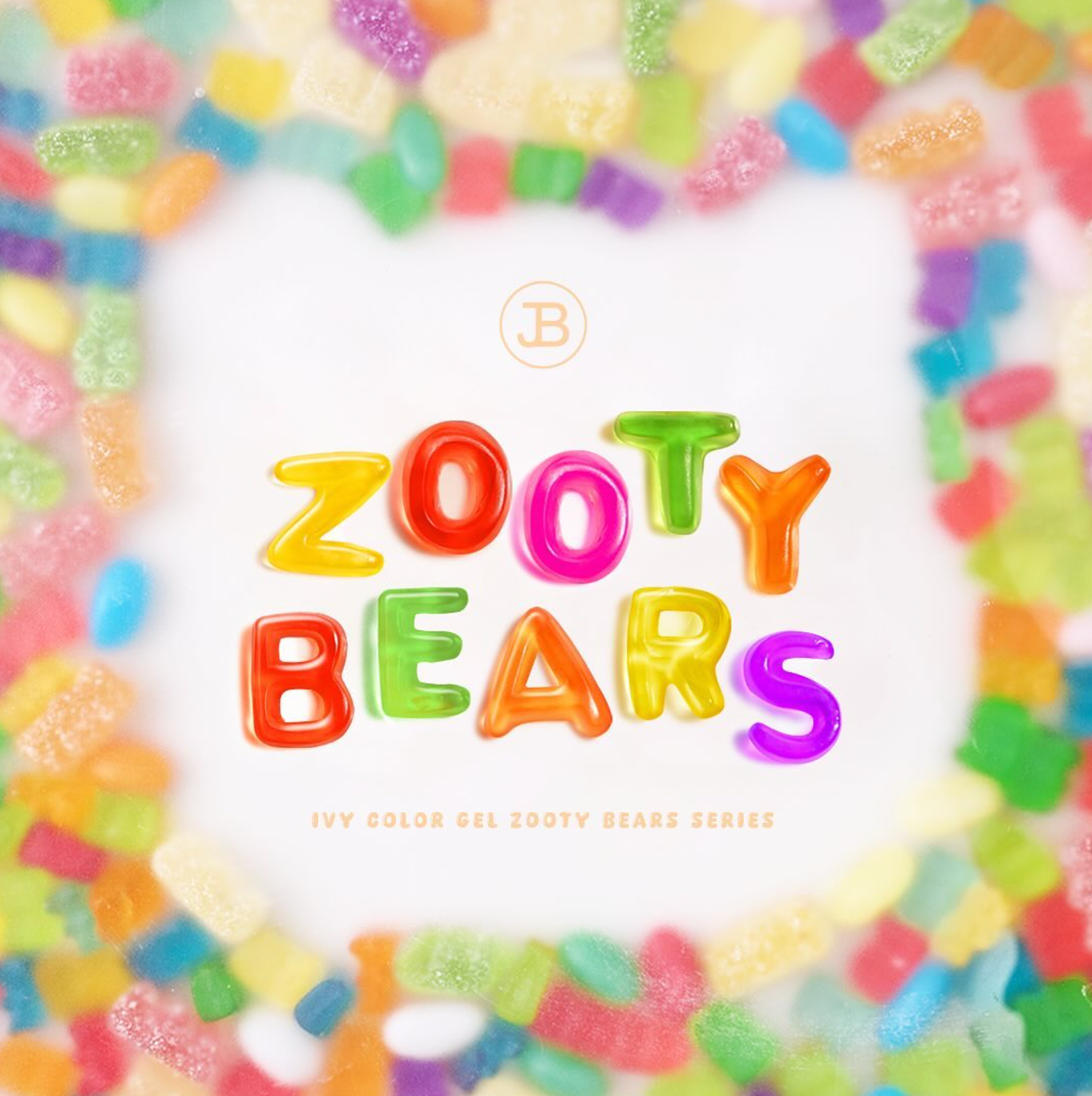 JIN.B Zooty Bears - reflective magnetic cat eye gel | individual/collection