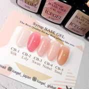 ICE GEL Syrup base gel - Base gel + Syrup colour in 1