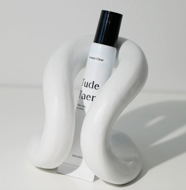POCHIT X TAELIM Tude Taem - Cream texture Clear |  No wipe 3D embo squeezy gel
