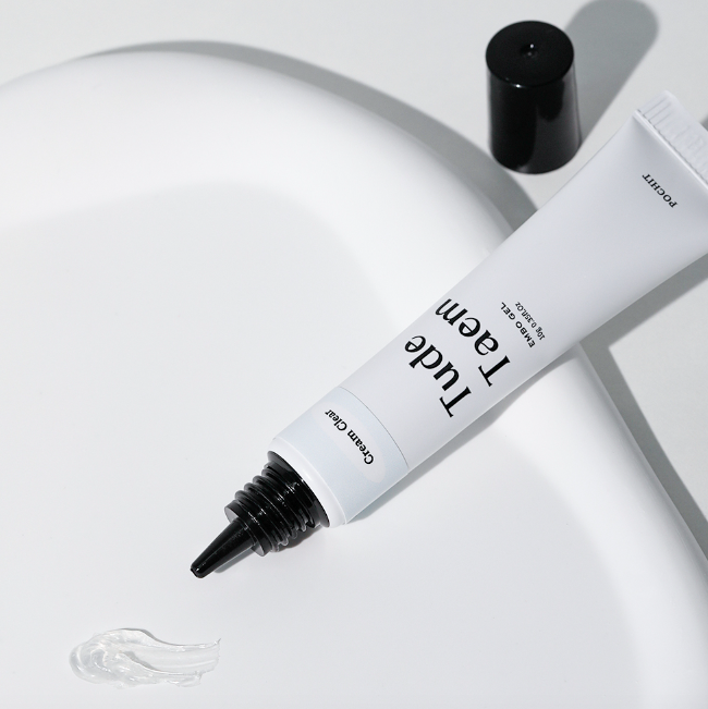 POCHIT X TAELIM Tude Taem - Cream texture Clear |  No wipe 3D embo squeezy gel