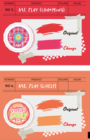 BEVLAH Playcoy 6pc collection - texture 3d painting gel (HEMA FREE)