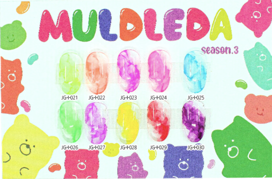 JEL and GEL Muldleda Season 3 10pc set  - ink tint