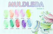 JEL and GEL Muldleda Season 4 10pc set  - ink tint