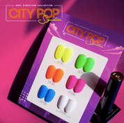 DGEL Signature - CITY POP 6pc collection | glow in the dark