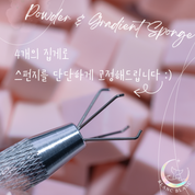 BLANC BLANC Powder/gradient sponge + picker set