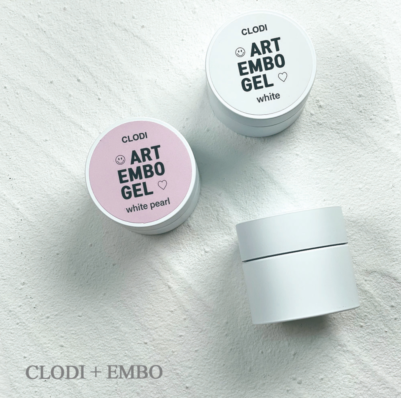 Clodi 3D Art Embo Gel (3 Color) Clodi 3D Art Embo Gel (3 Color)