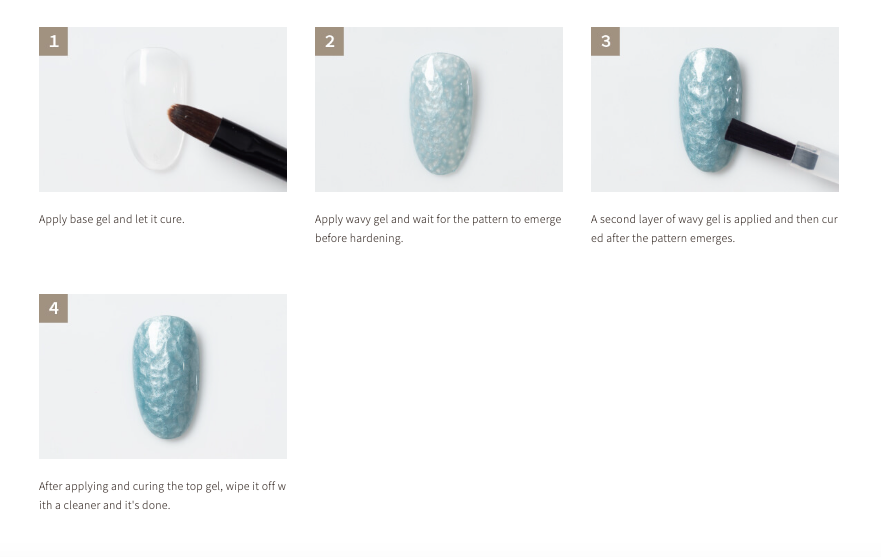 EMENA Wavy gel season 1 - 5 colours