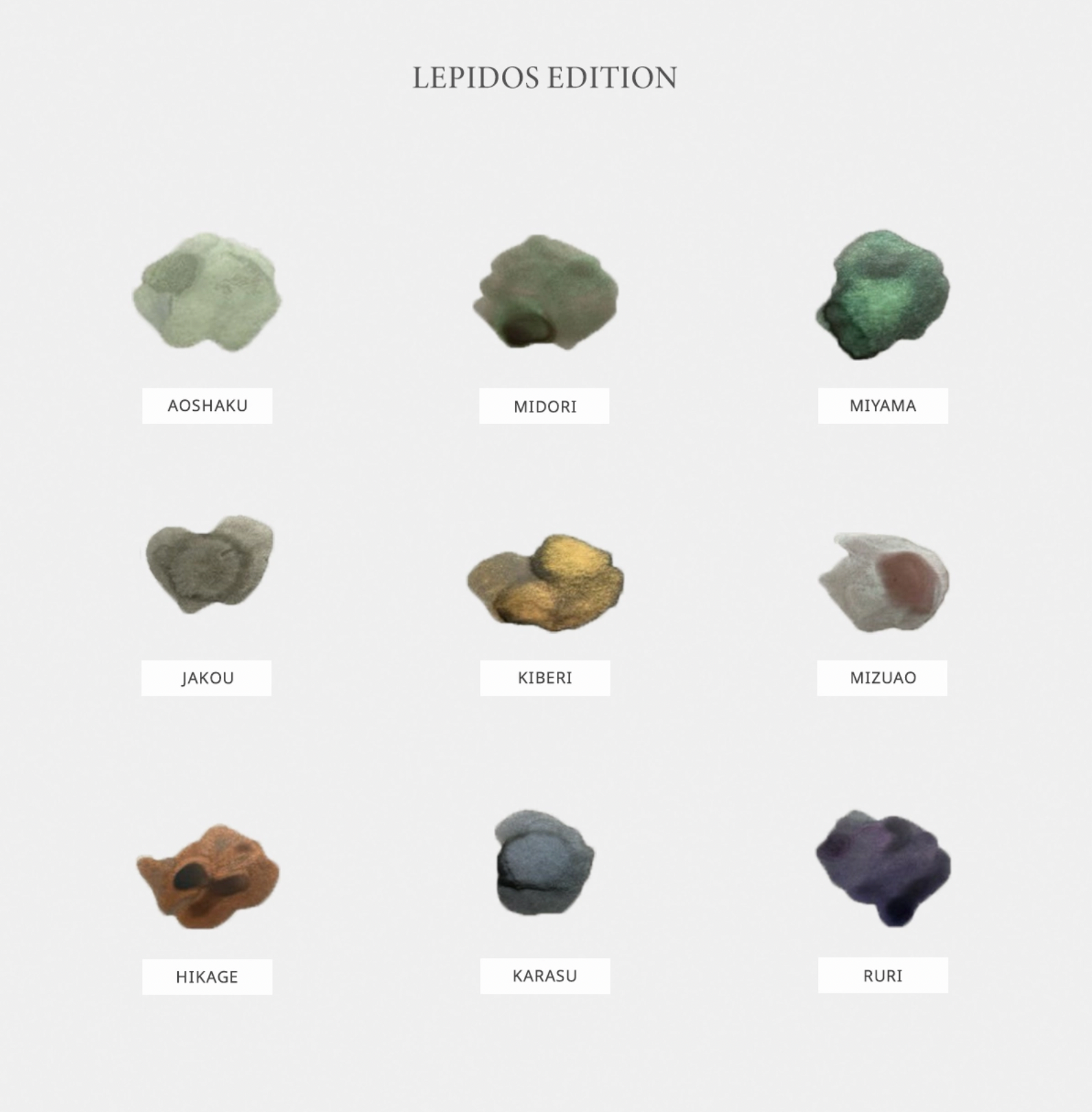 THE FAVORI × ATELIER NUI Lepidos edition